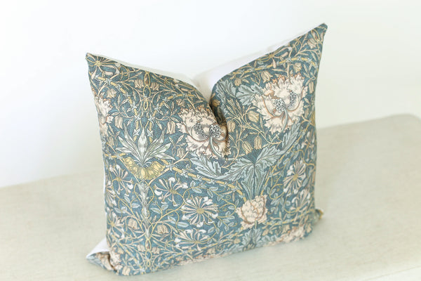 Marlow Teal Pillow Cover