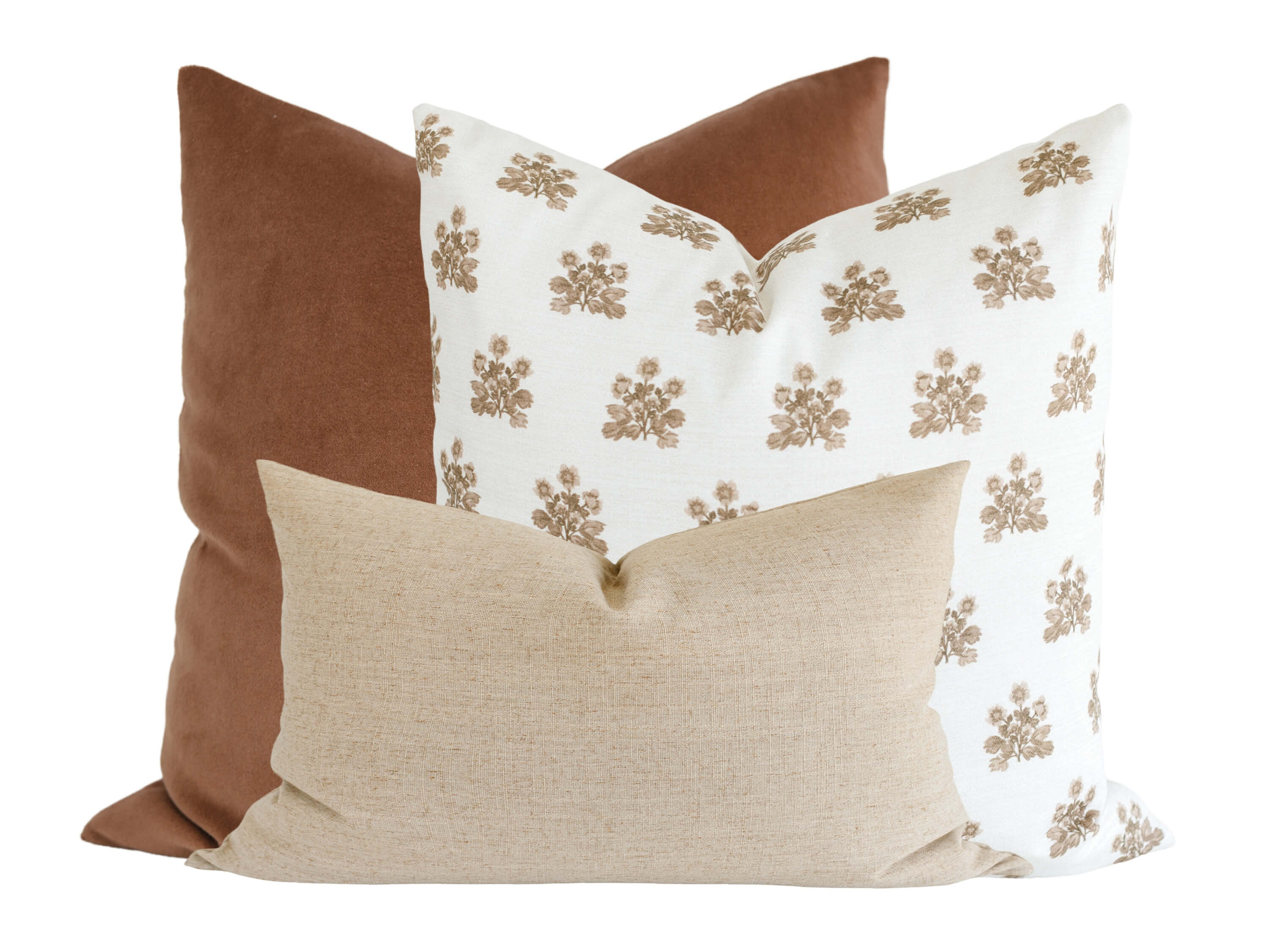 Rust Velvet Pillow Fall Pillow Covers Terracotta Pillow Lumbar Pillow Cover Orange Throw pillow Velvet Pillows Copper Velvet Laurel and Blush