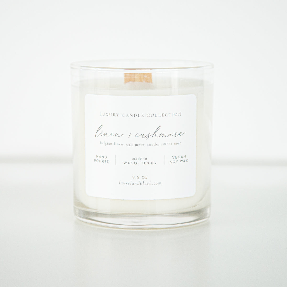 Linen and Cashmere Candle