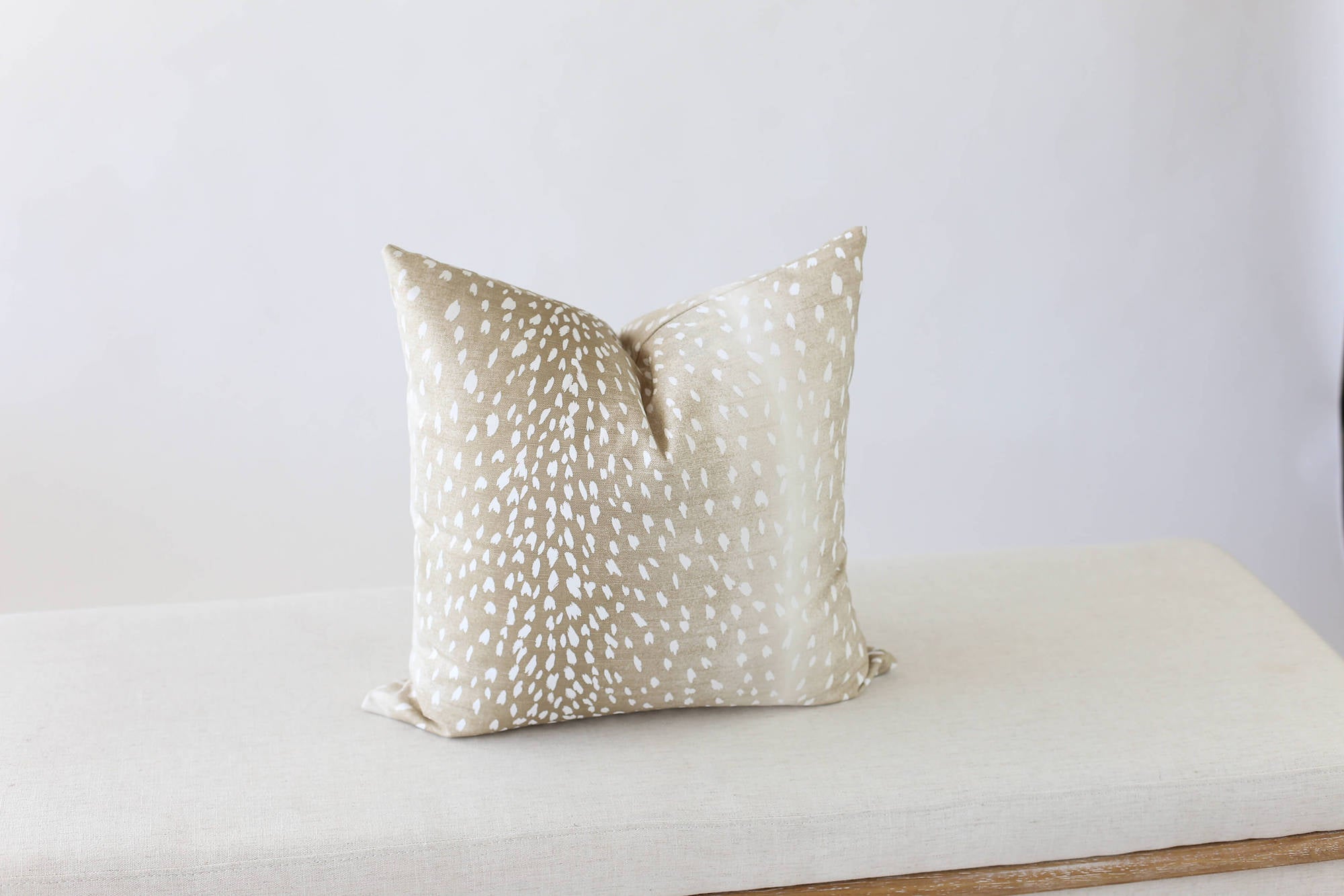 Antelope print throw pillow clearance