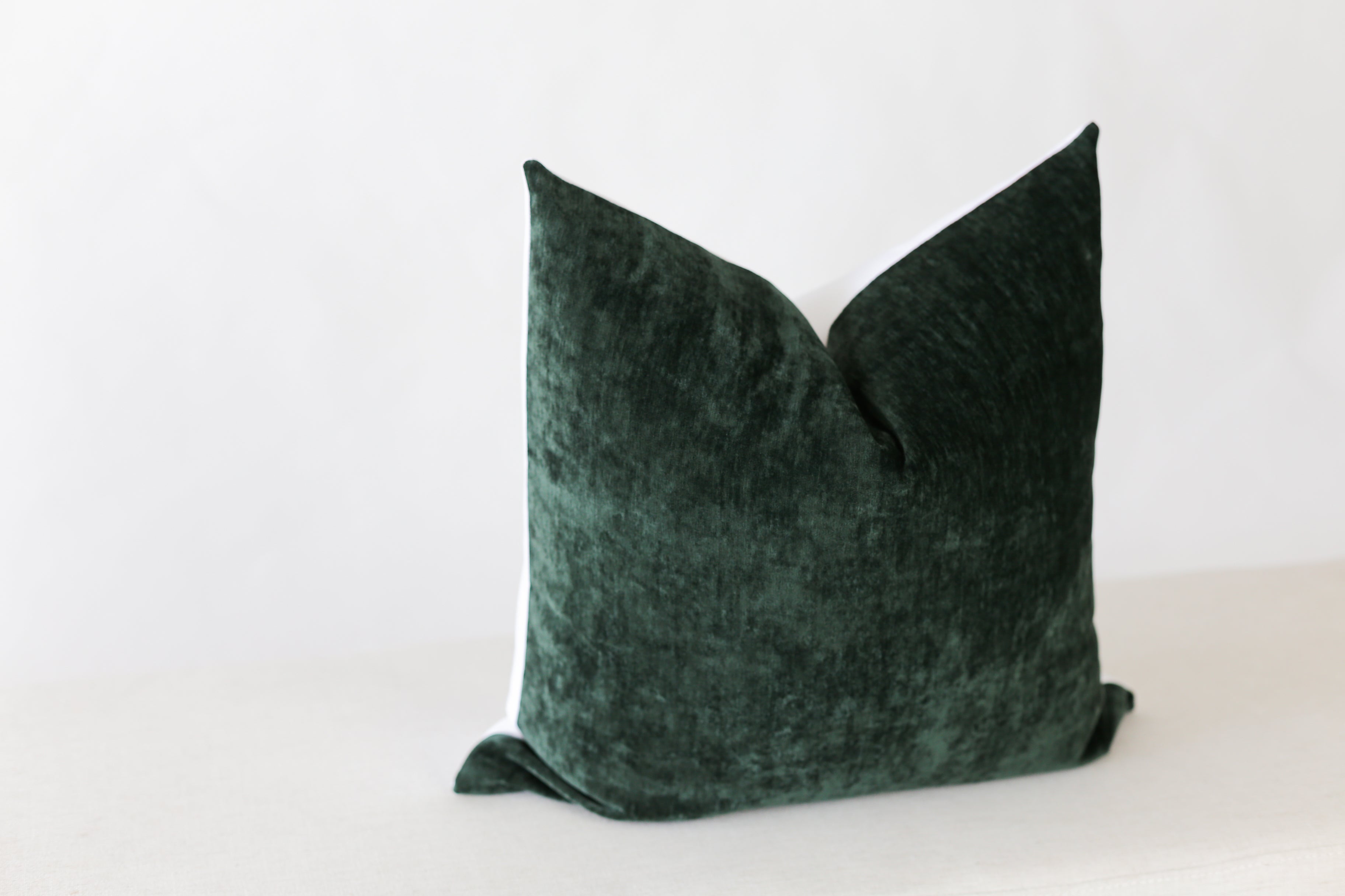 Velvety Soft Schumacher Florentine Emerald Throw Pillow Cover