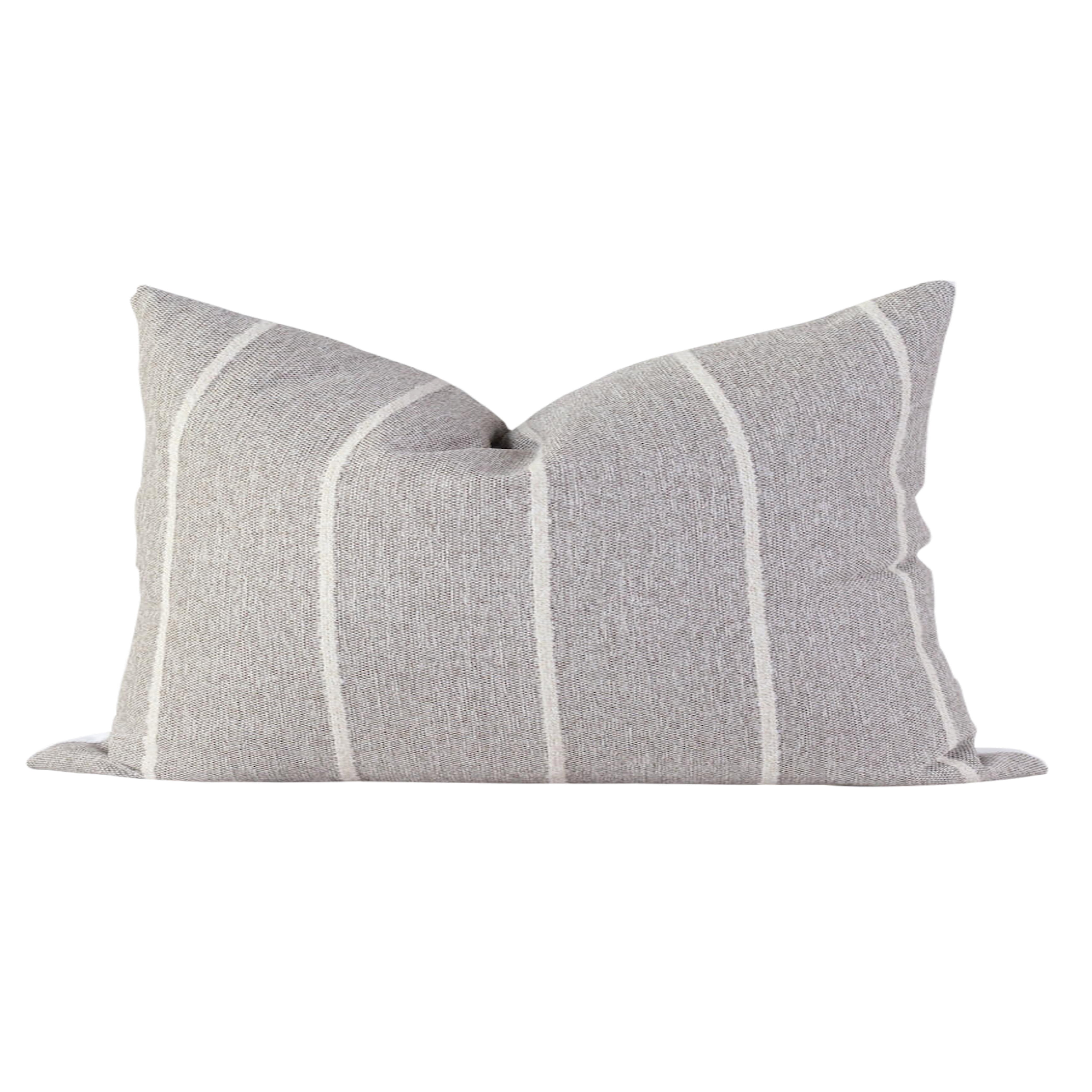 Farmhouse Pillow Covers Grey Throw Pillows Textured Pillow Cover